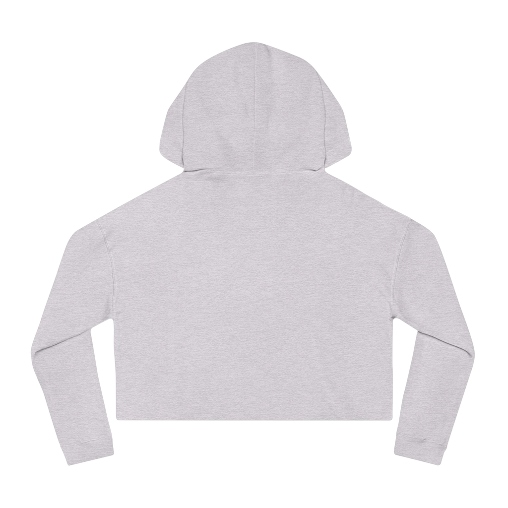 "SINK OR SWIM" (2018) Boxy Cropped Cotton Hoodie