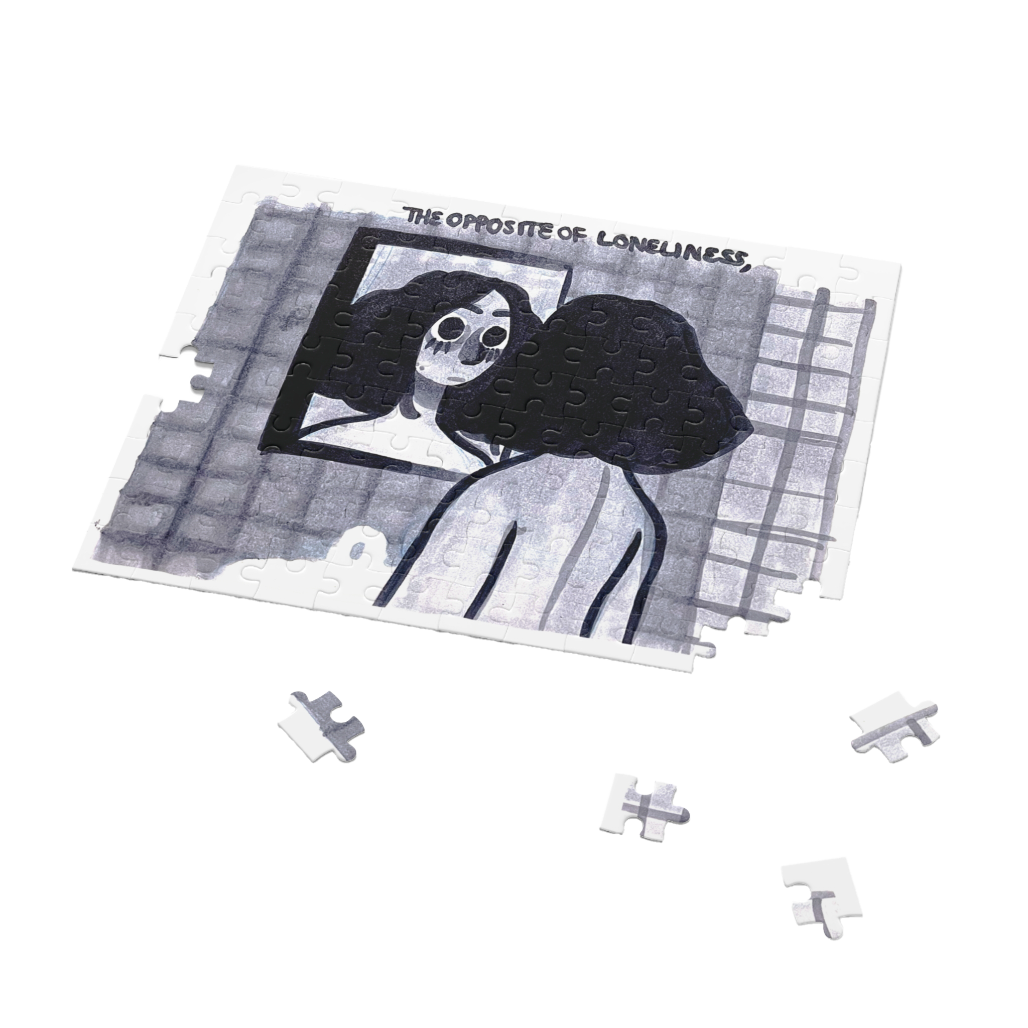 "THE OPPOSITE OF LONELINESS" (2018) Jigsaw Puzzle