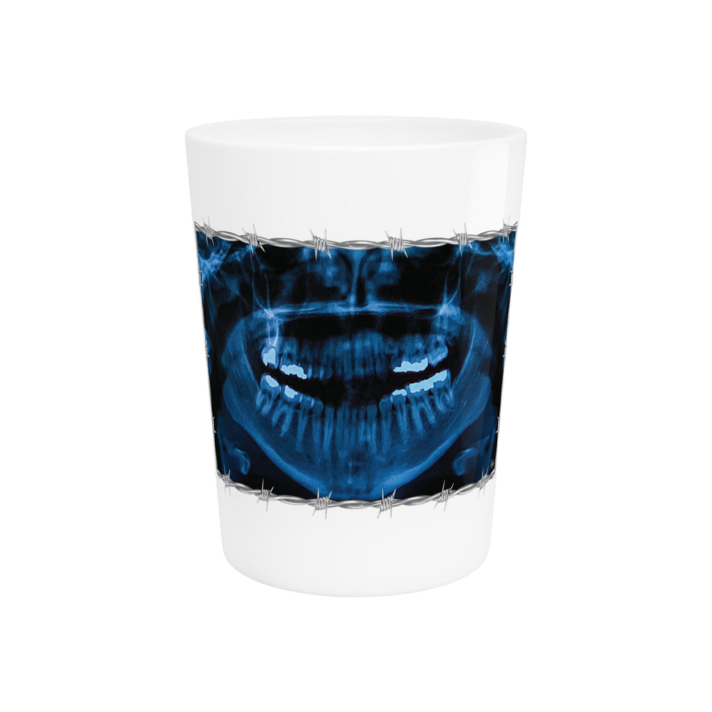 "NOVOCAINE" (2019) Ceramic Shot Glass