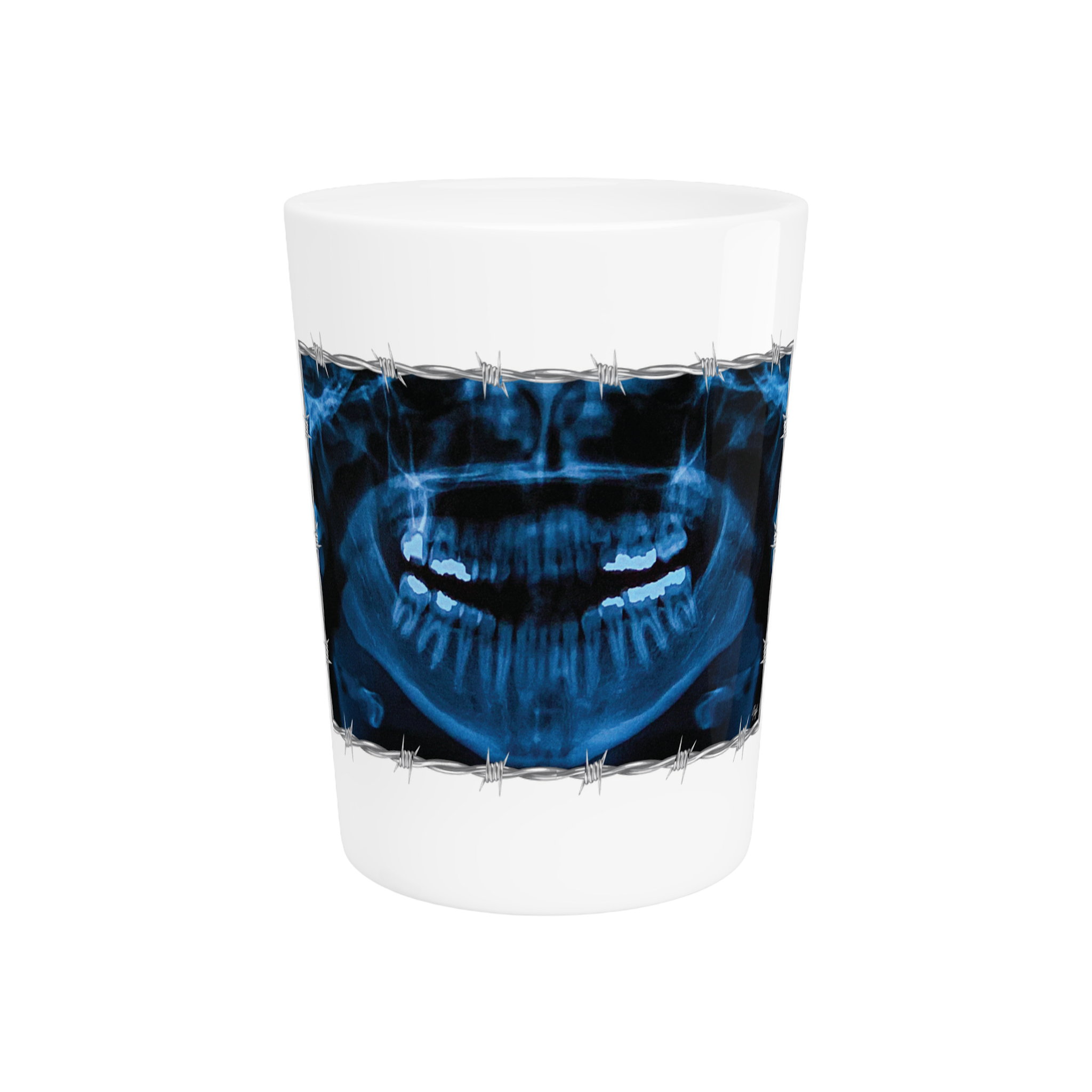 "NOVOCAINE" (2019) Ceramic Shot Glass