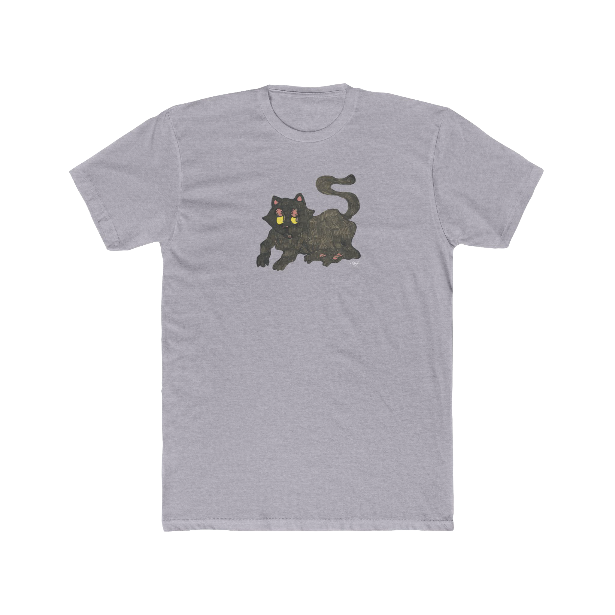 "GATO" (2019) Masc-Fit Cotton Crew Tee