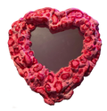 "CUPID'S OWN" (2021) Heart-Shaped Foam Mirror