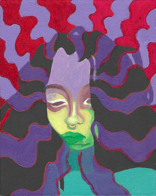 "SELF-PORTRAIT" (2021) Original Painting