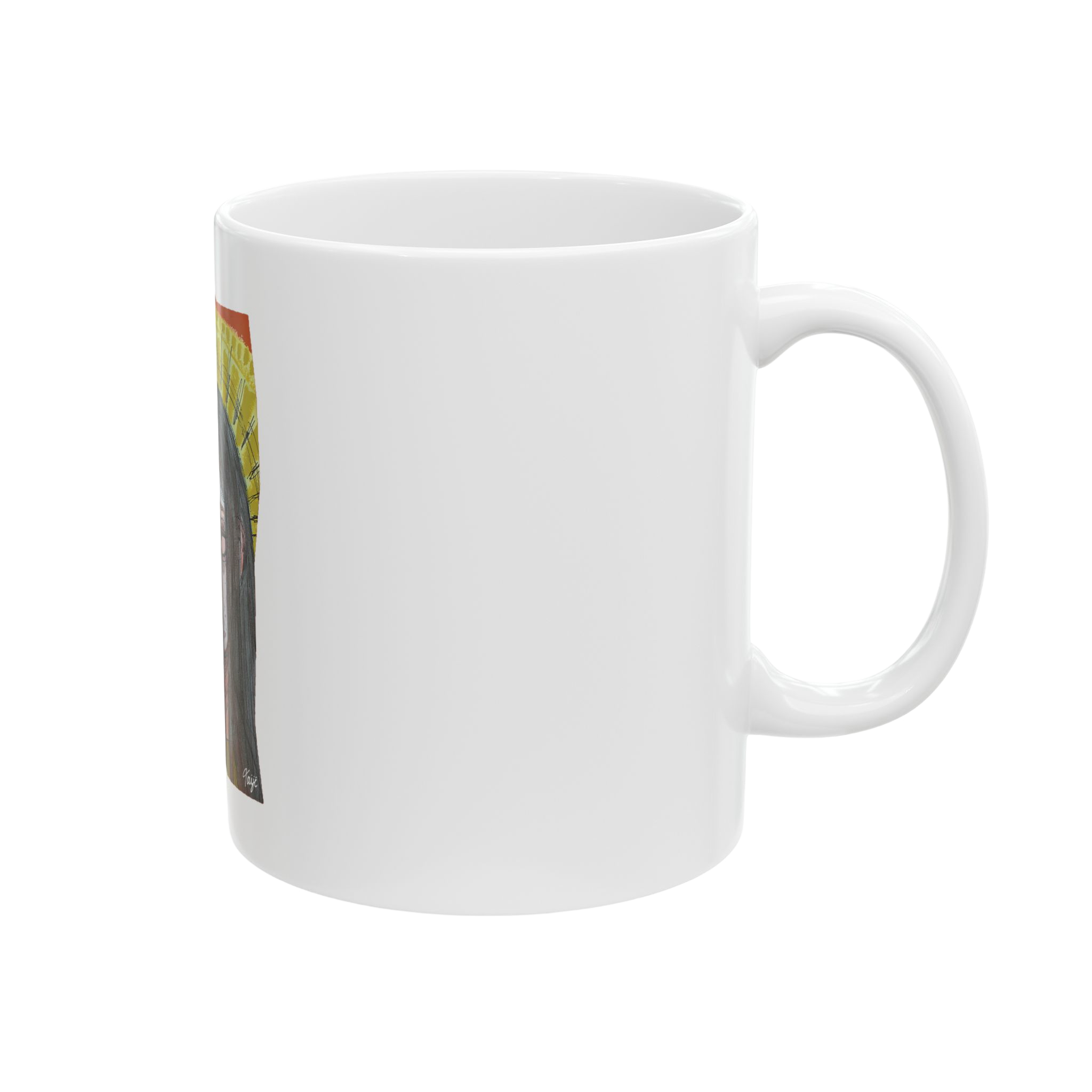 "FALSE IDOL" (2018) 11oz White Ceramic Mug