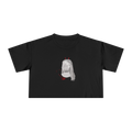 "BLOWN AWAY" (2019) Boxy Cropped Cotton Tee