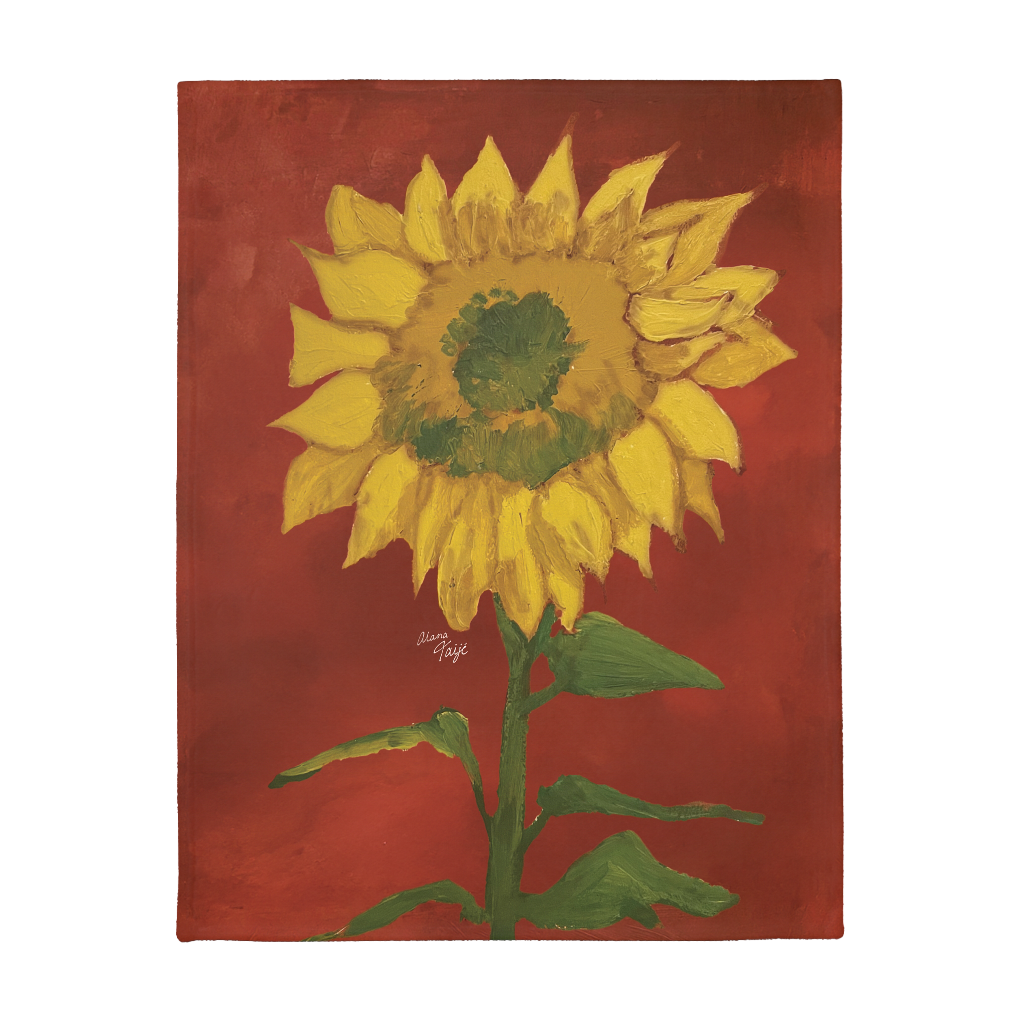 "DEL SOL" (2018) Velveteen Microfiber Blanket