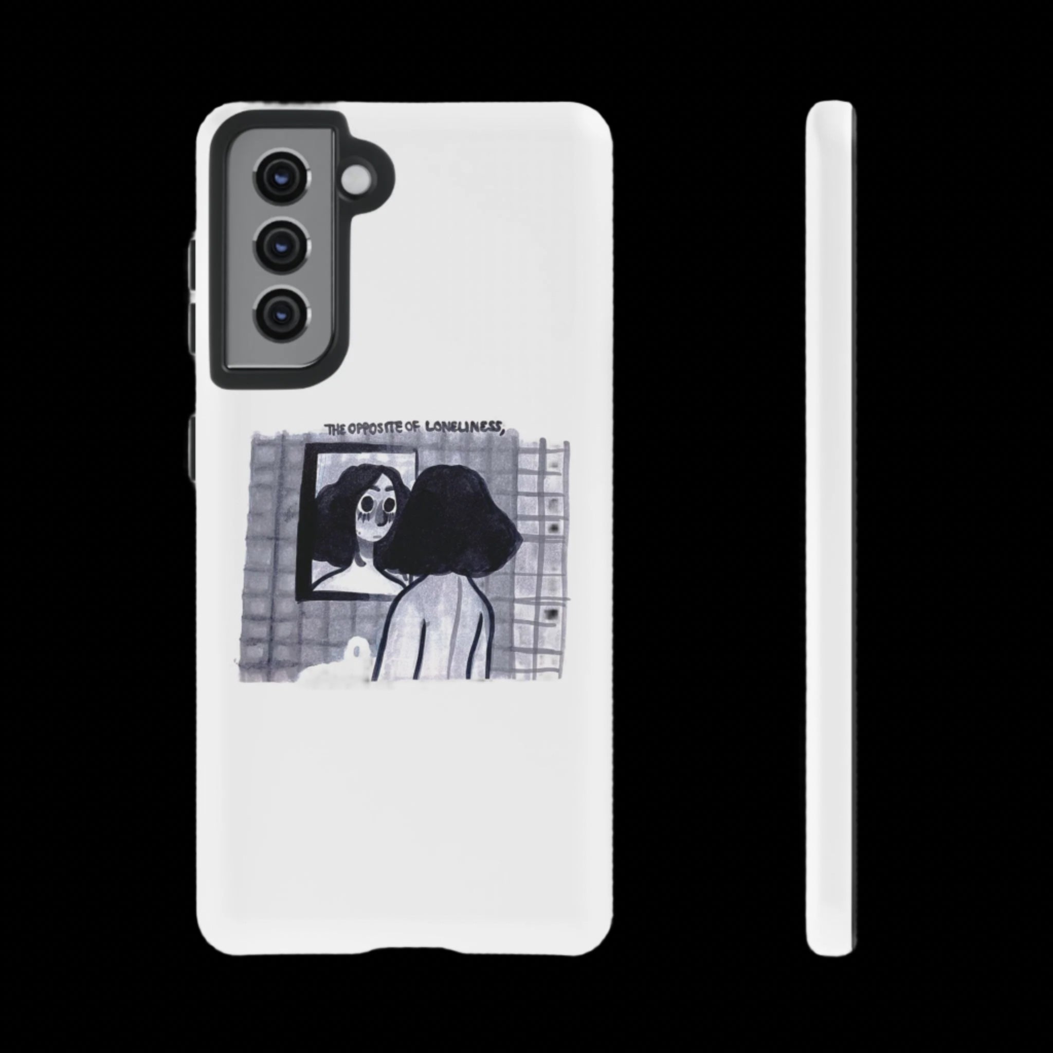 "THE OPPOSITE OF LONELINESS" (2018) Tough Phone Case
