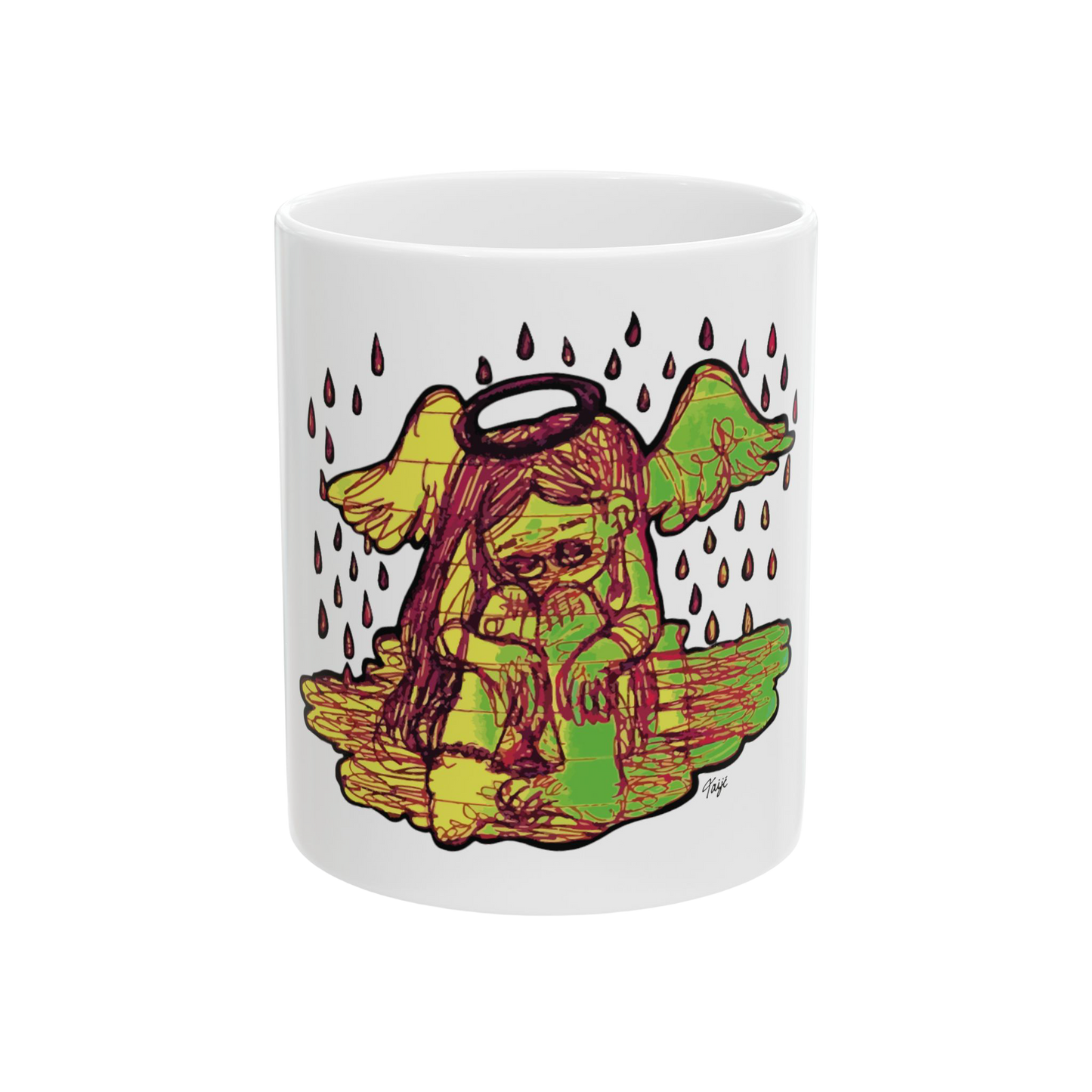 "INTIMACY ANGEL" (2019) 11oz White Ceramic Mug