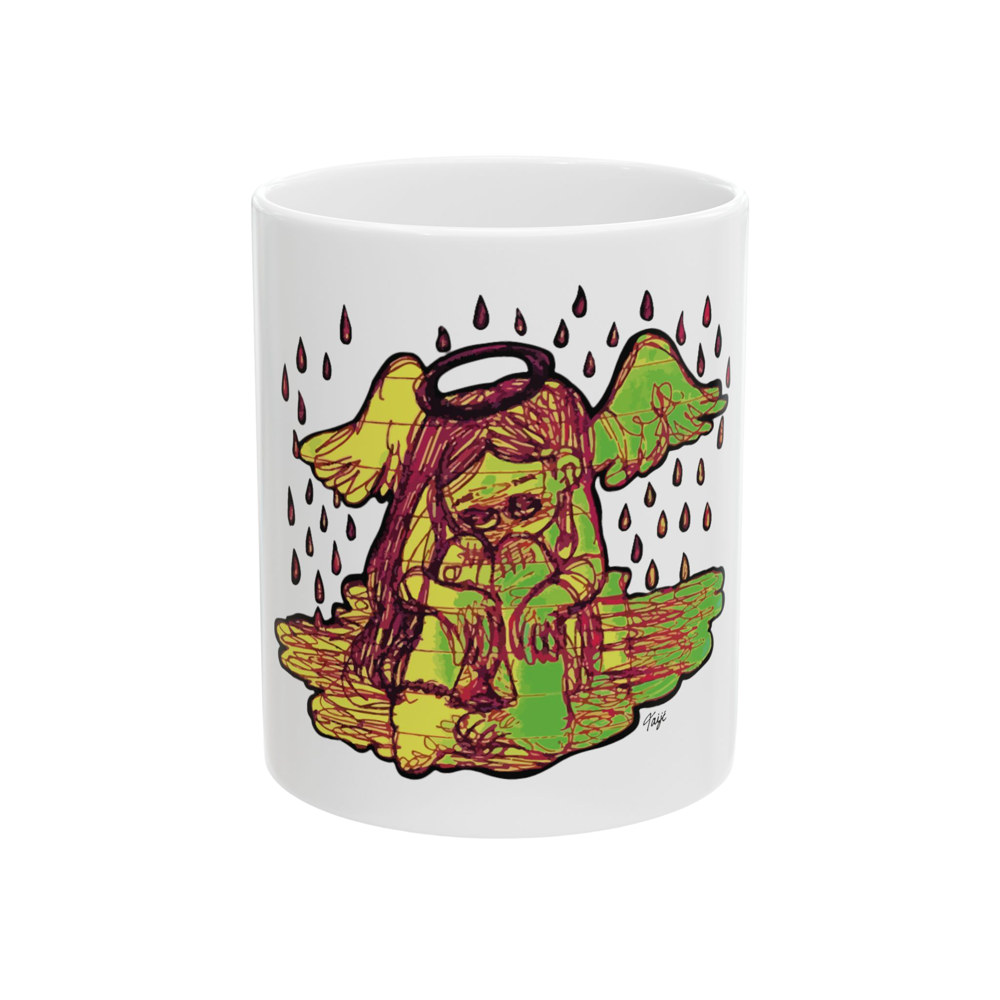"INTIMACY ANGEL" (2019) 11oz White Ceramic Mug
