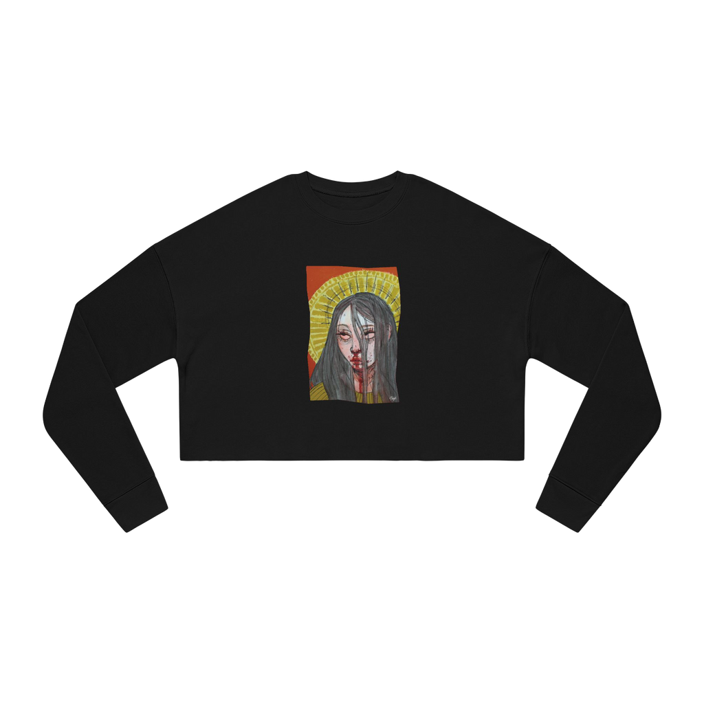 "FALSE IDOL" (2018) Boxy Cropped Long Sleeve