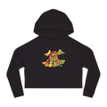 "INTIMACY ANGEL" (2019) Boxy Cropped Cotton Hoodie