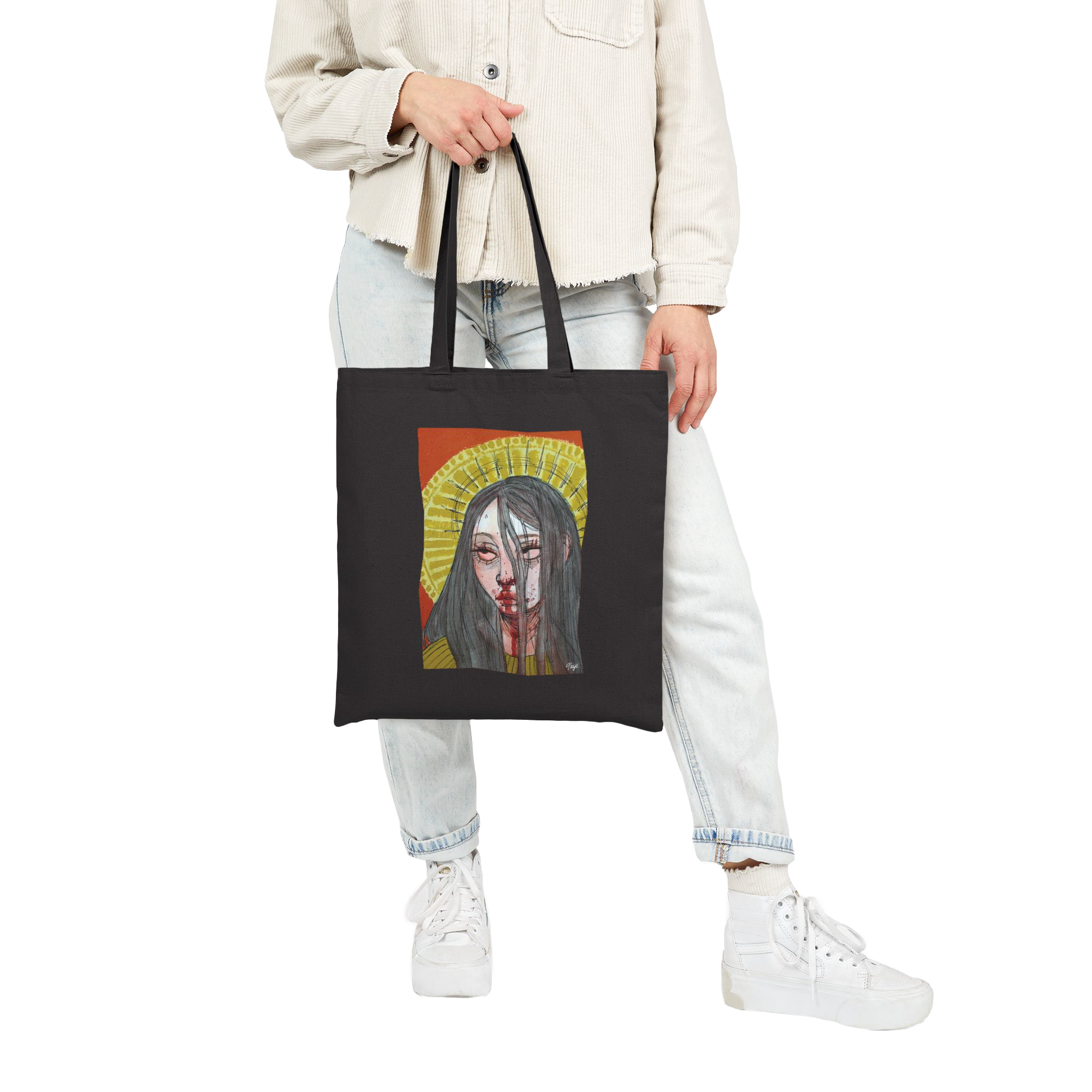 "FALSE IDOL" (2018) Cotton Tote Bag