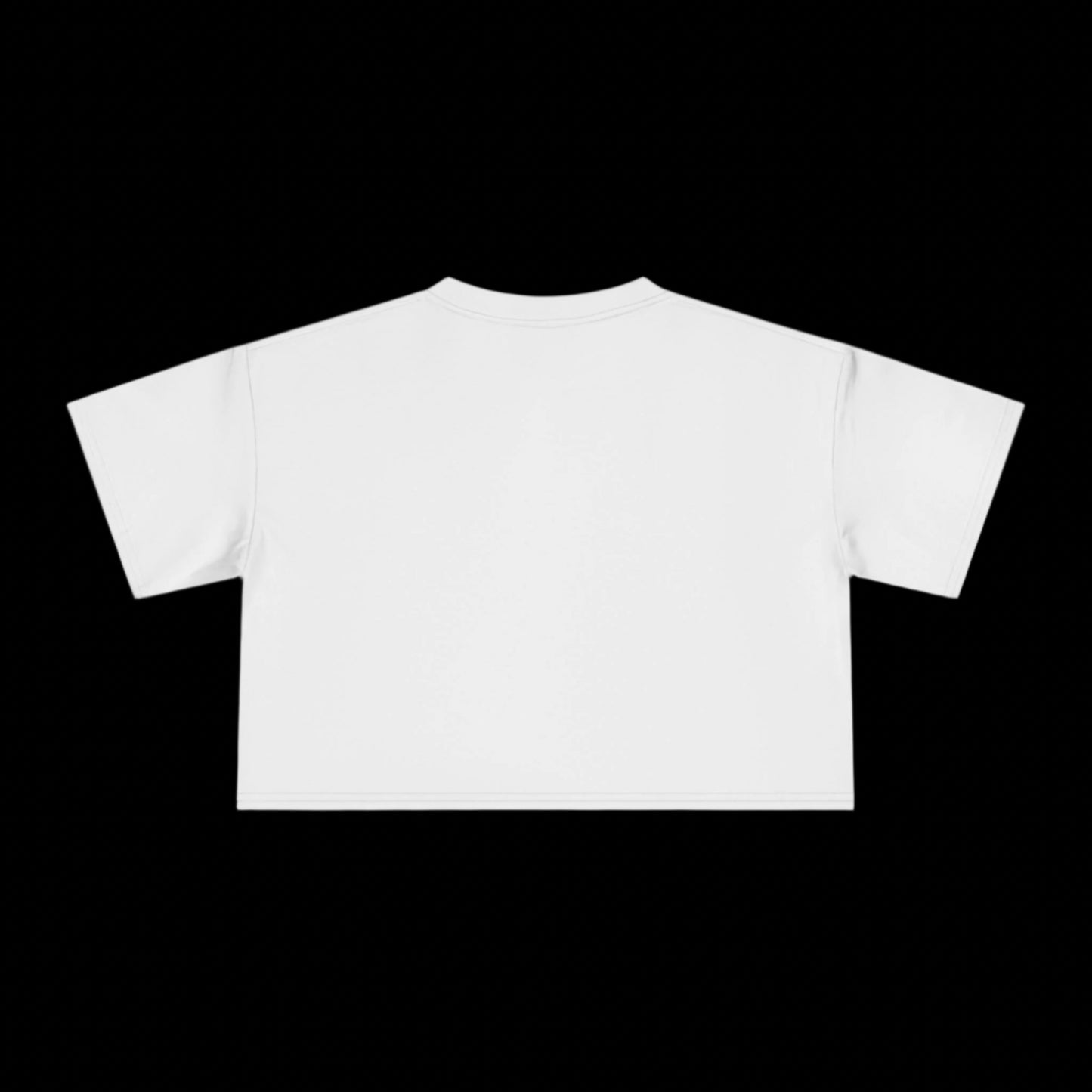 "MOMMY, PACK MY LUNCH" (2017) Boxy Cropped Cotton Tee