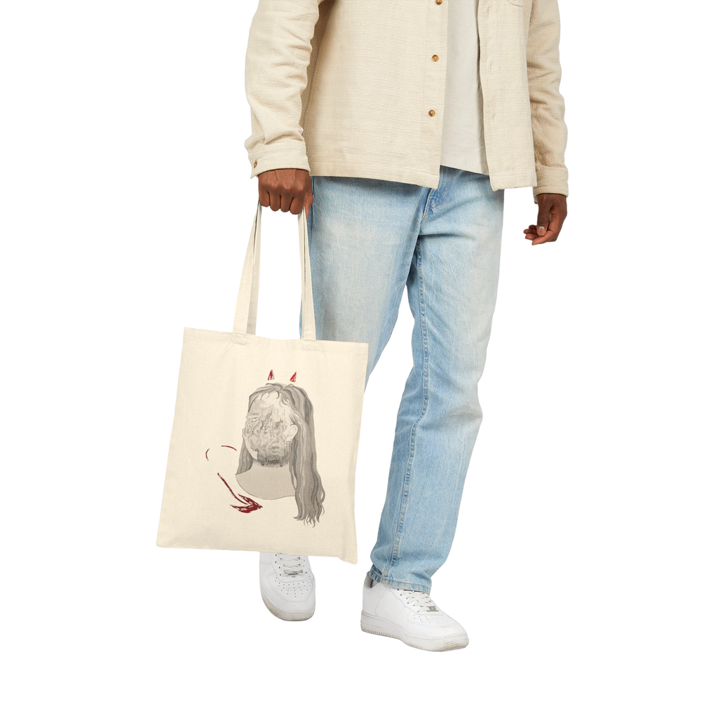 "BLOWN AWAY" (2019) Cotton Tote Bag