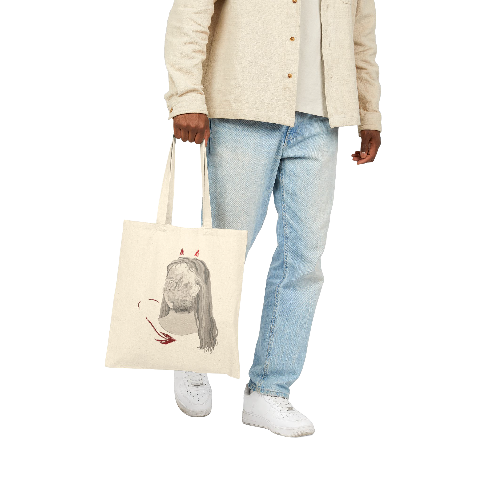 "BLOWN AWAY" (2019) Cotton Tote Bag
