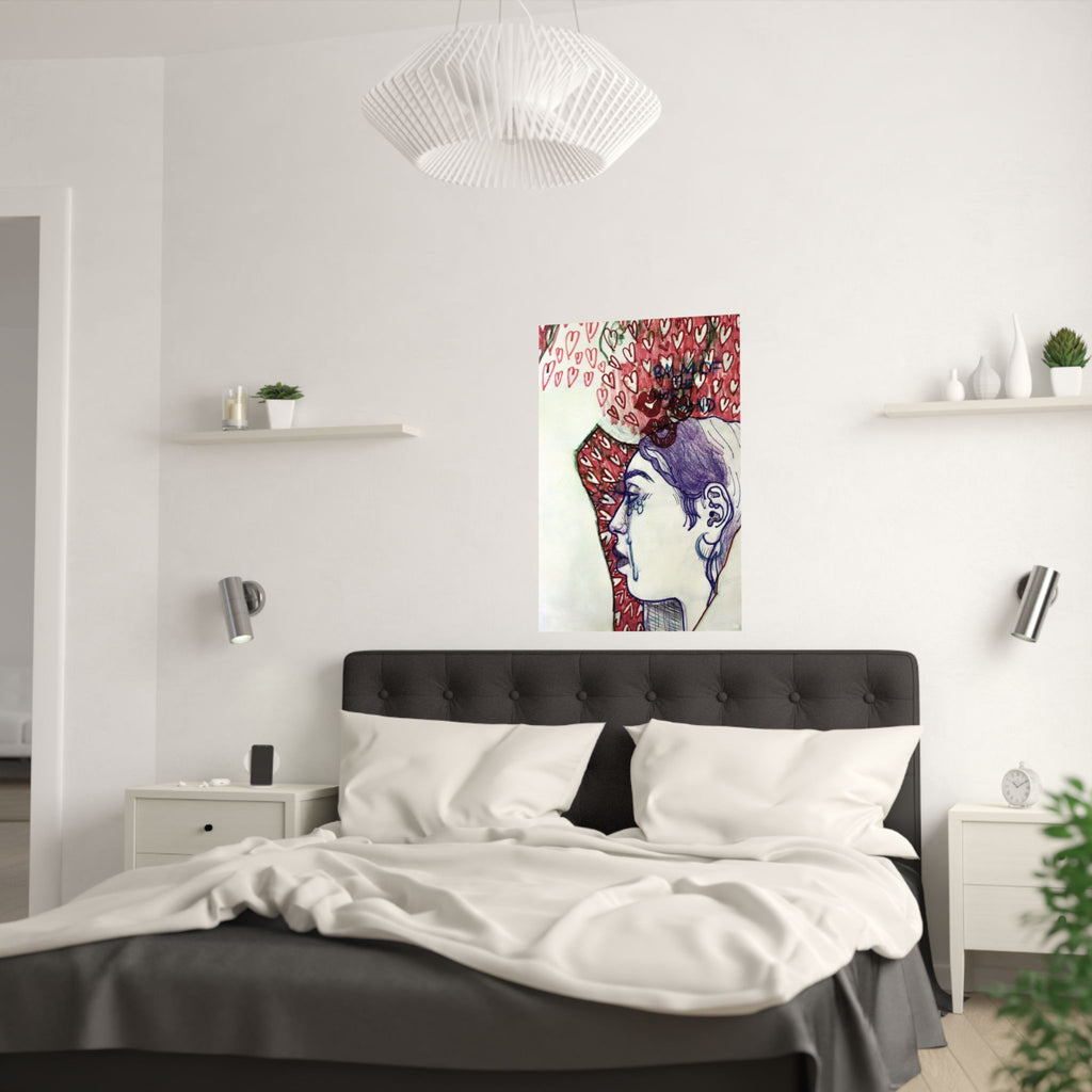 "BALM OF THE HURT MIND" (2019) Satin Poster