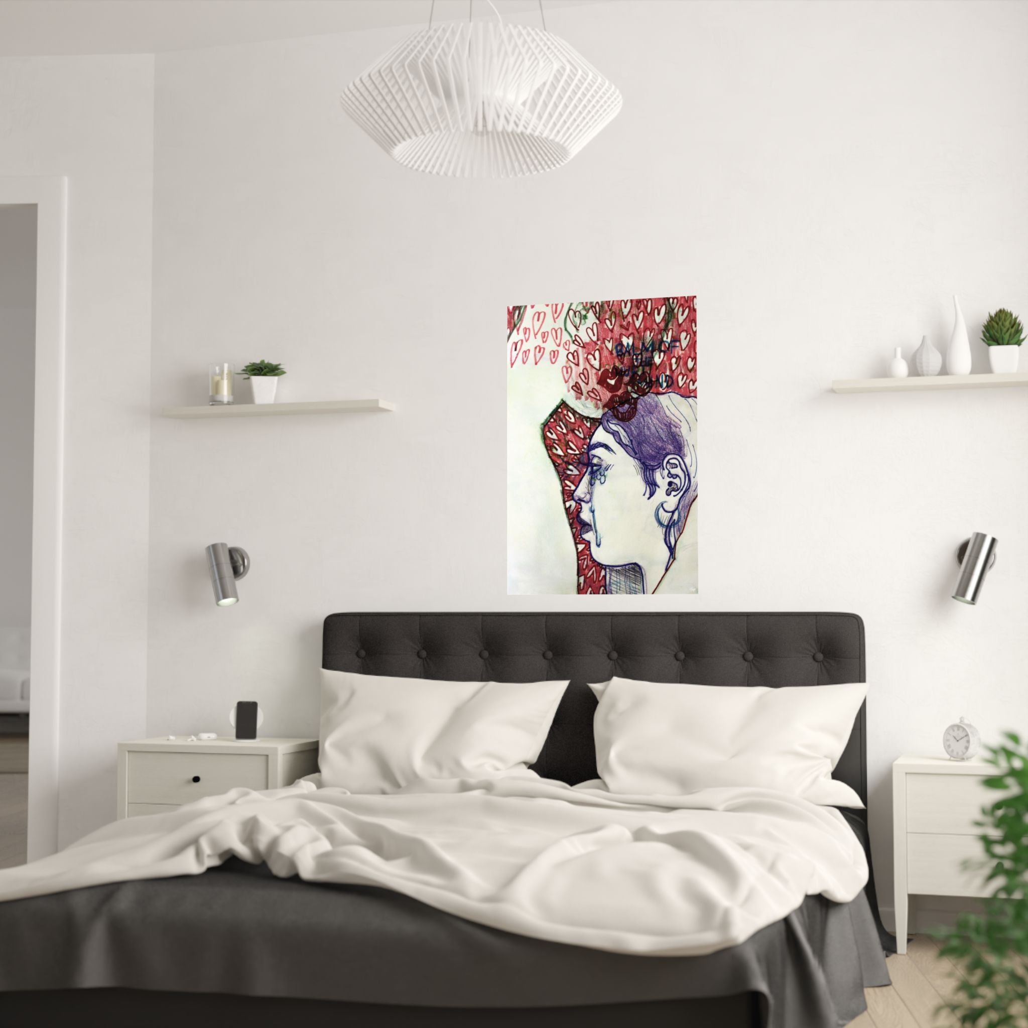 "BALM OF THE HURT MIND" (2019) Satin Poster