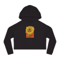 "DEL SOL" (2018) Boxy Cropped Cotton Hoodie