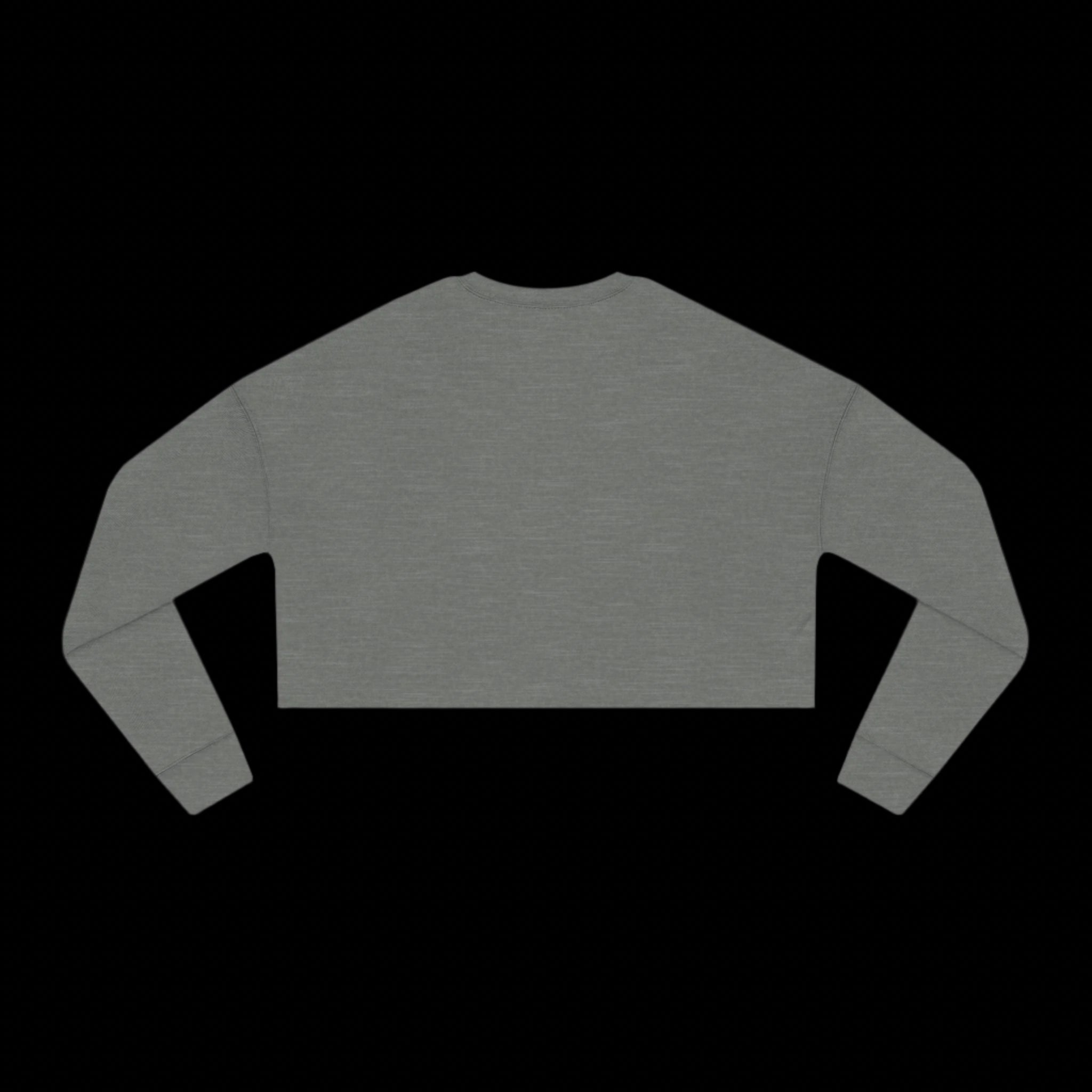 "MOMMY, PACK MY LUNCH" (2017) Boxy Cropped Long Sleeve
