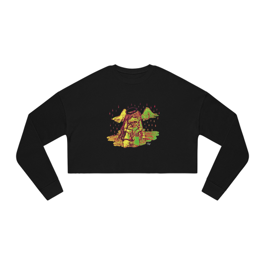 "INTIMACY ANGEL" (2019) Boxy Cropped Long Sleeve
