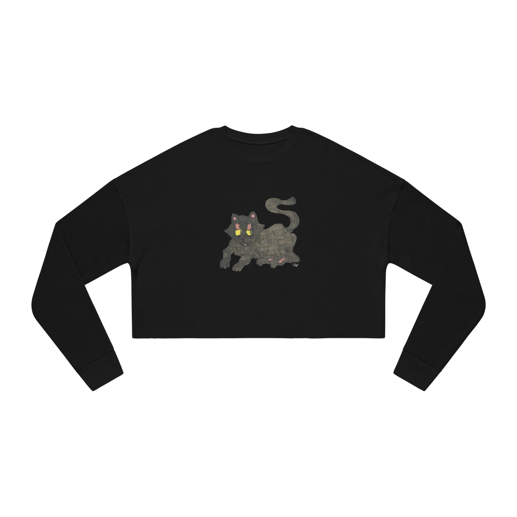 "GATO" (2019) Boxy Cropped Long Sleeve
