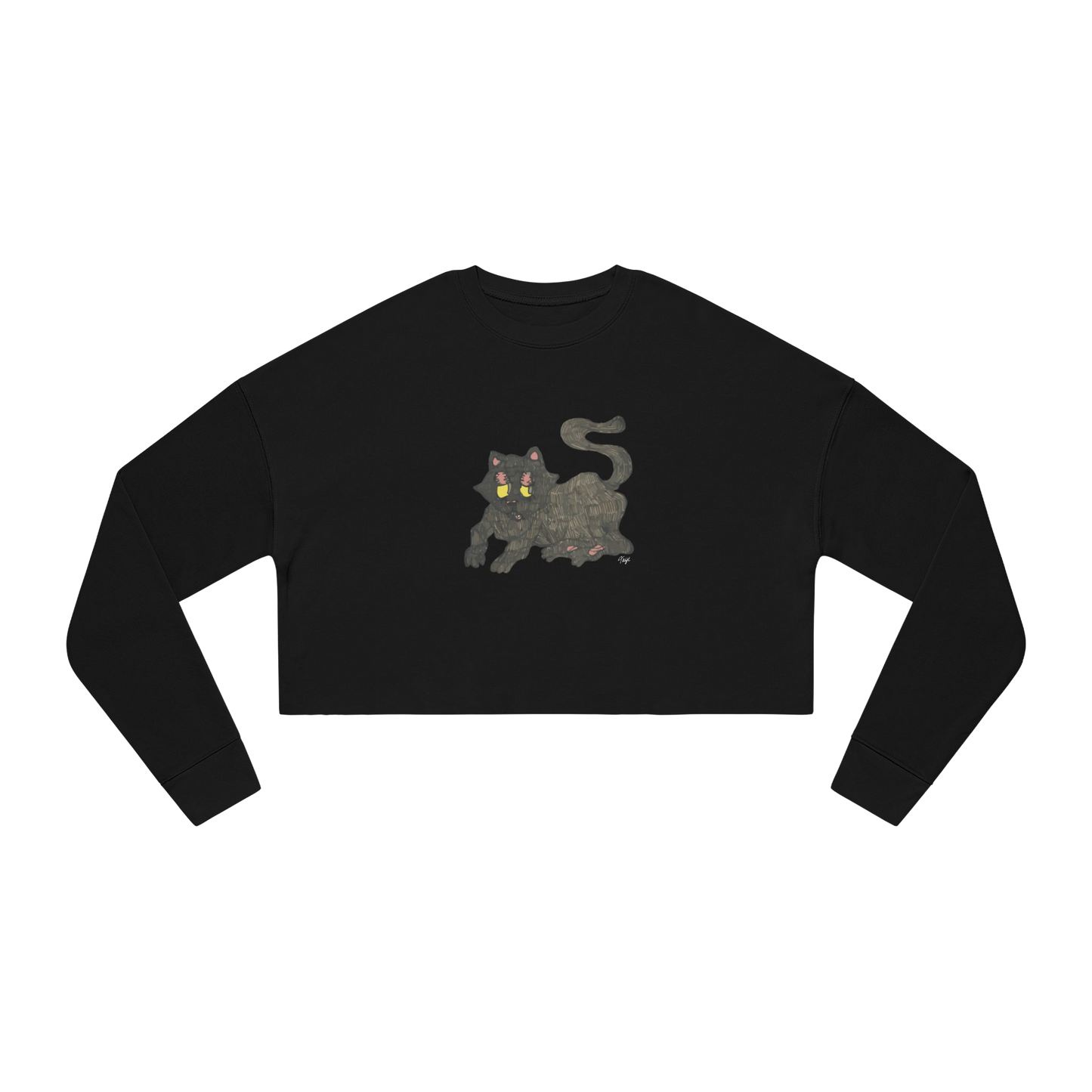 "GATO" (2019) Boxy Cropped Long Sleeve