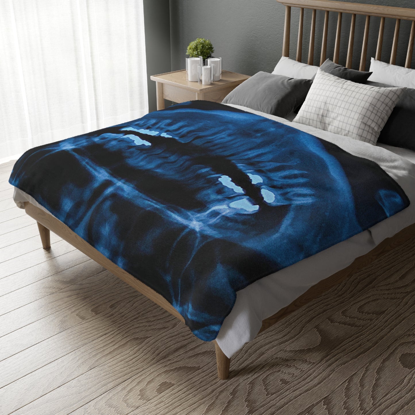 "NOVOCAINE" (2019) Velveteen Microfiber Blanket