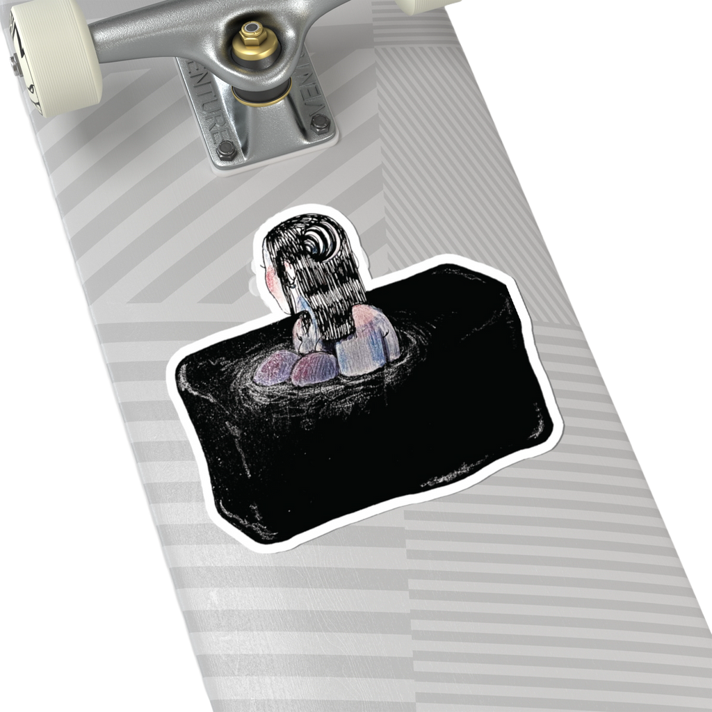 "SINK OR SWIM" (2018) Kiss-Cut Sticker