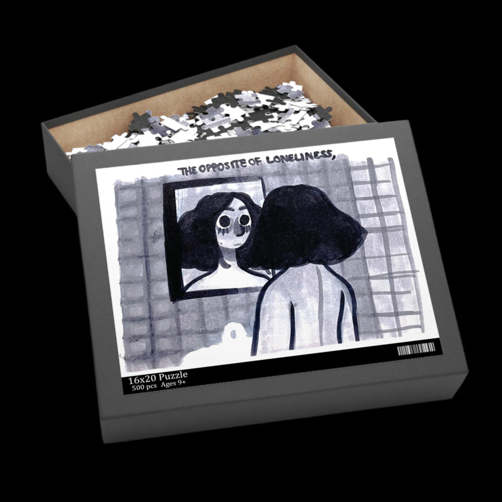 "THE OPPOSITE OF LONELINESS" (2018) Jigsaw Puzzle