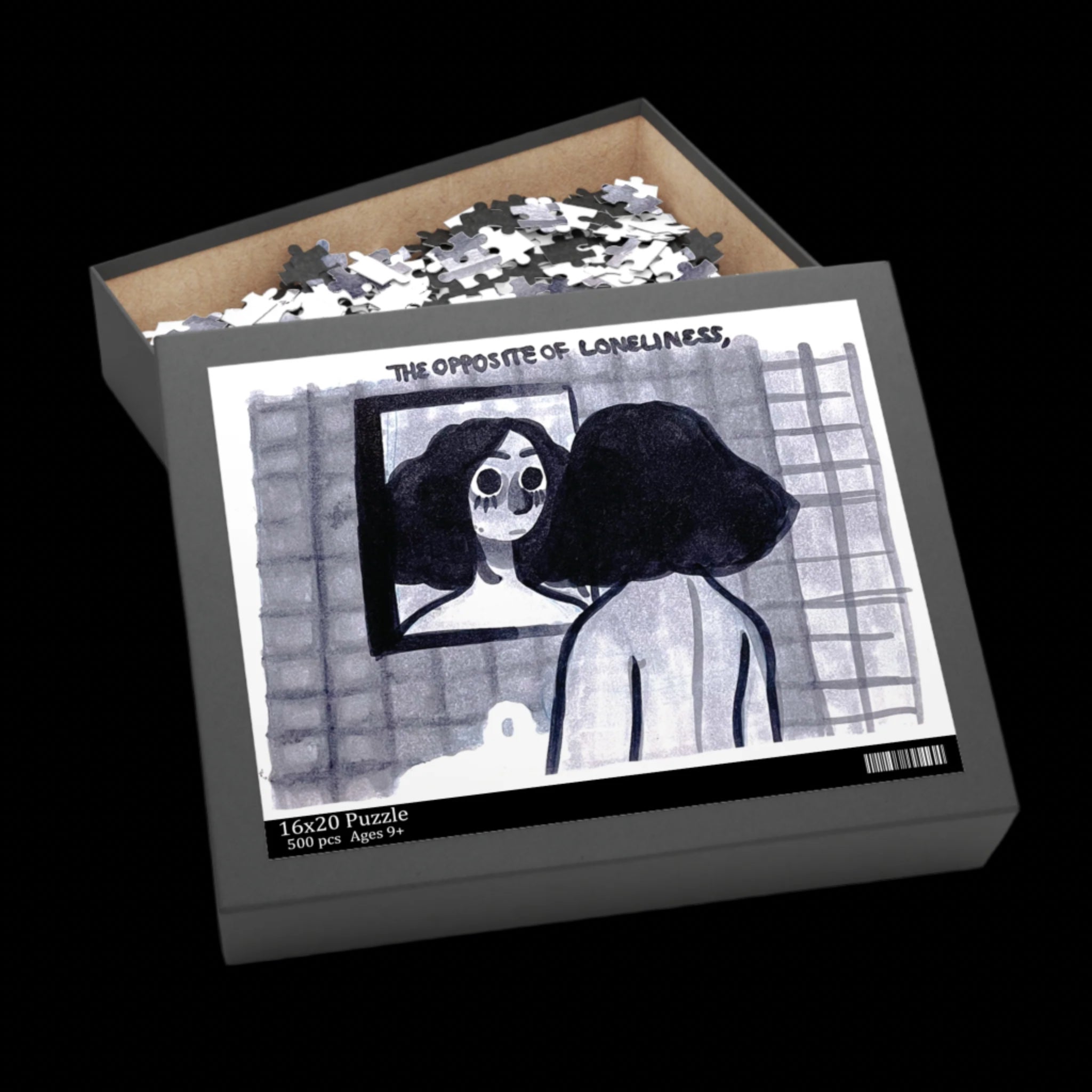 "THE OPPOSITE OF LONELINESS" (2018) Jigsaw Puzzle