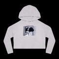 "THE OPPOSITE OF LONELINESS" (2018) Boxy Cropped Cotton Hoodie