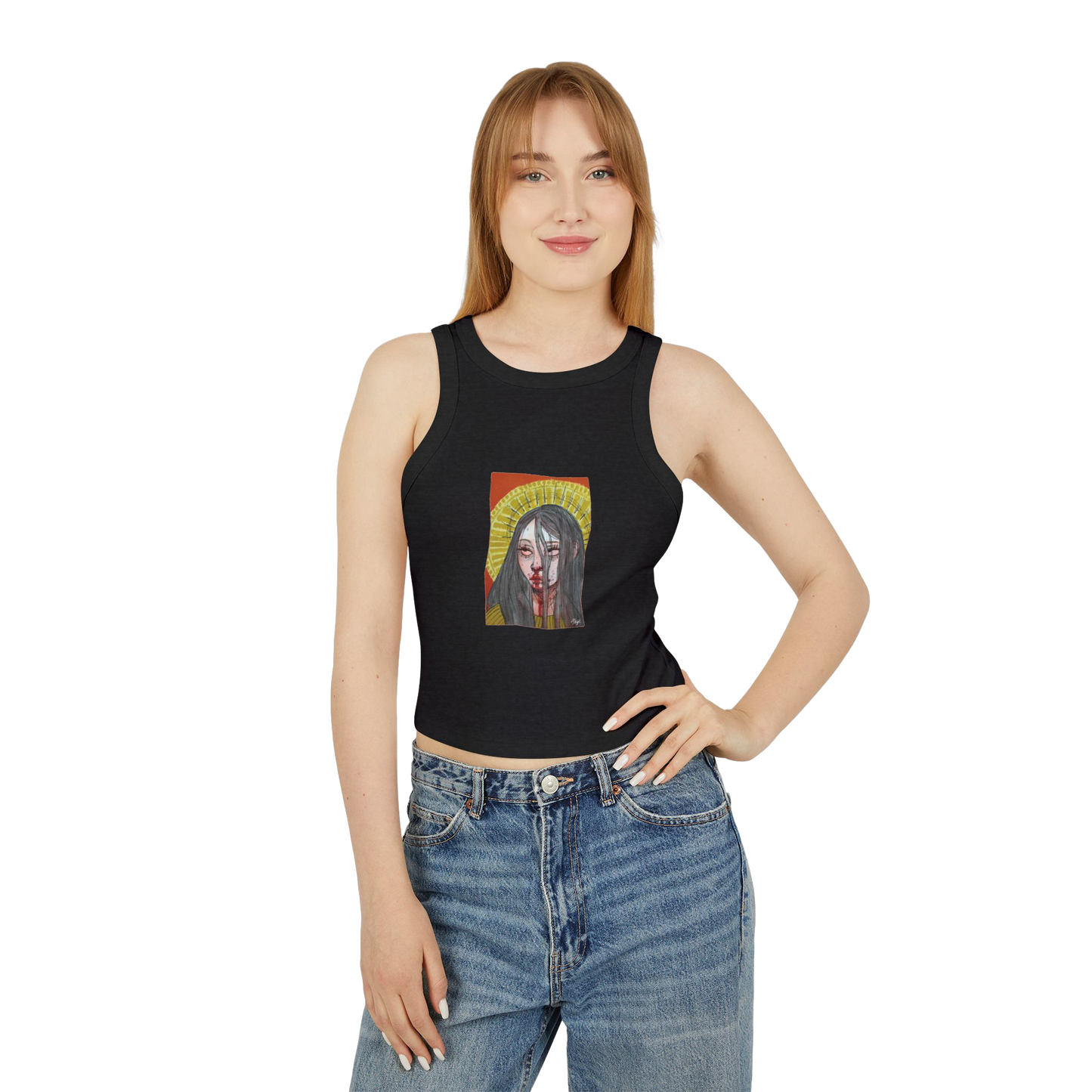 "FALSE IDOL" (2018) Racer Tank