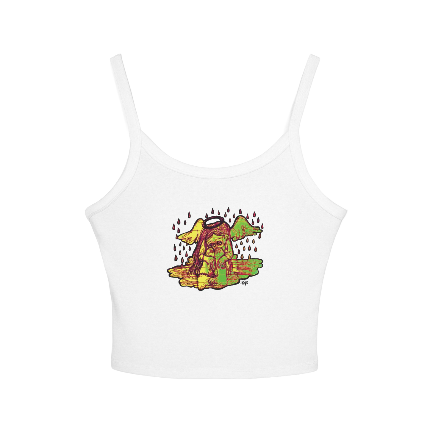 "INTIMACY ANGEL" (2019) Spaghetti Strap Tank Top