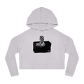 "SINK OR SWIM" (2018) Boxy Cropped Cotton Hoodie