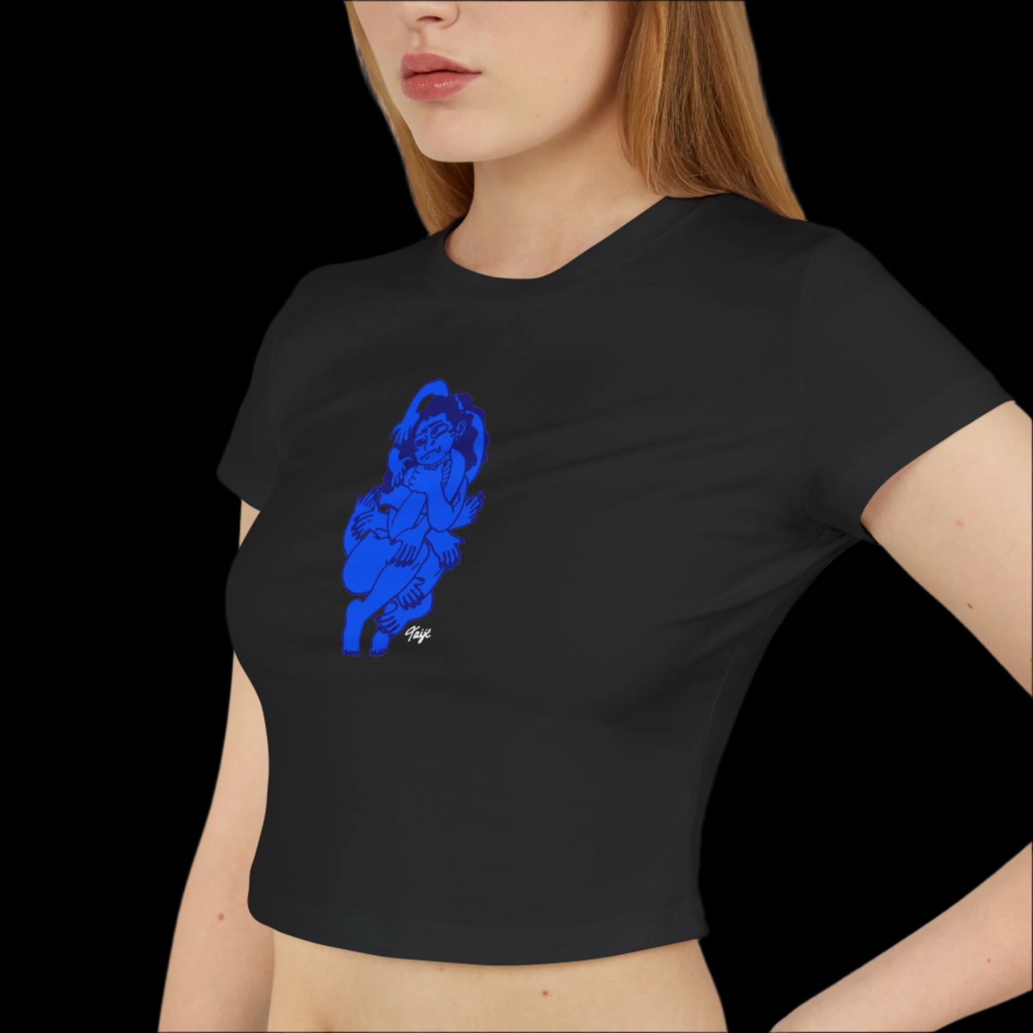 "MI CUERPO" (2018) Cropped Cotton Tee