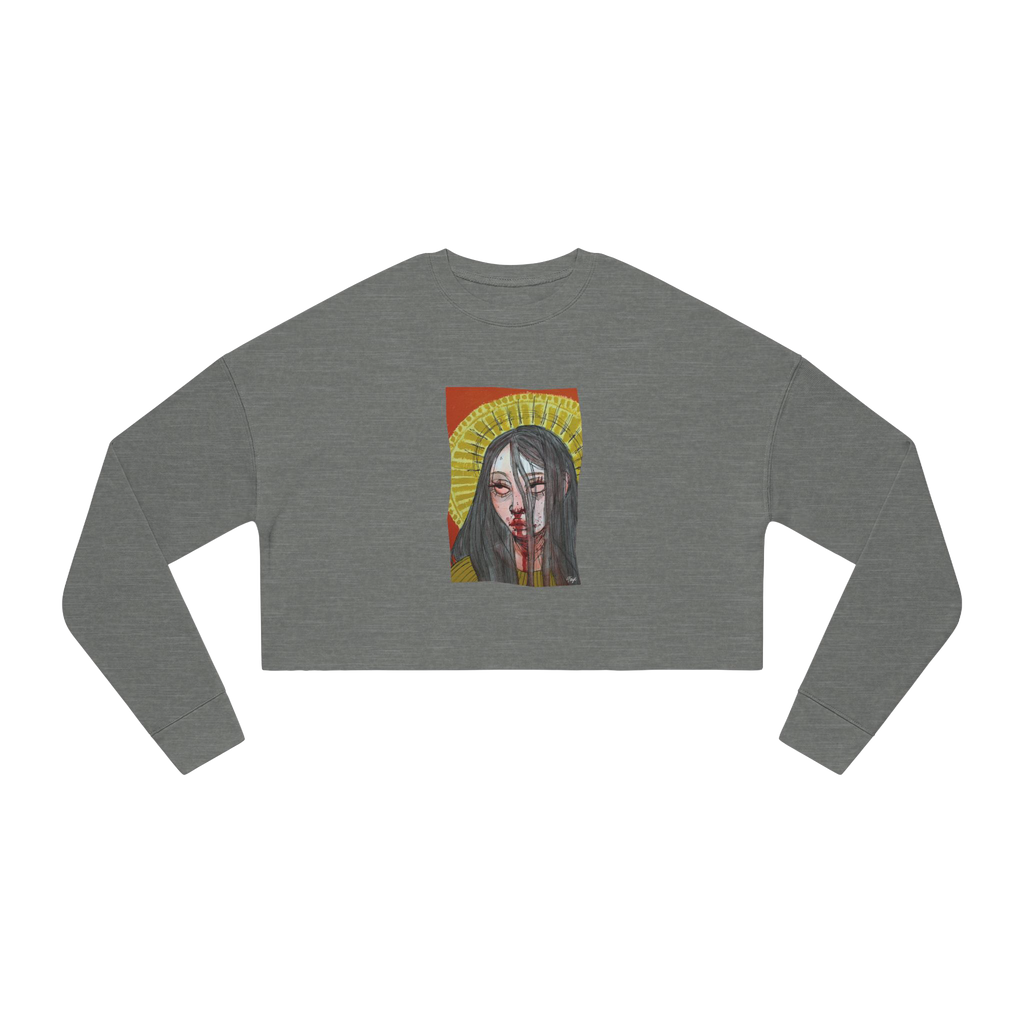 "FALSE IDOL" (2018) Boxy Cropped Long Sleeve