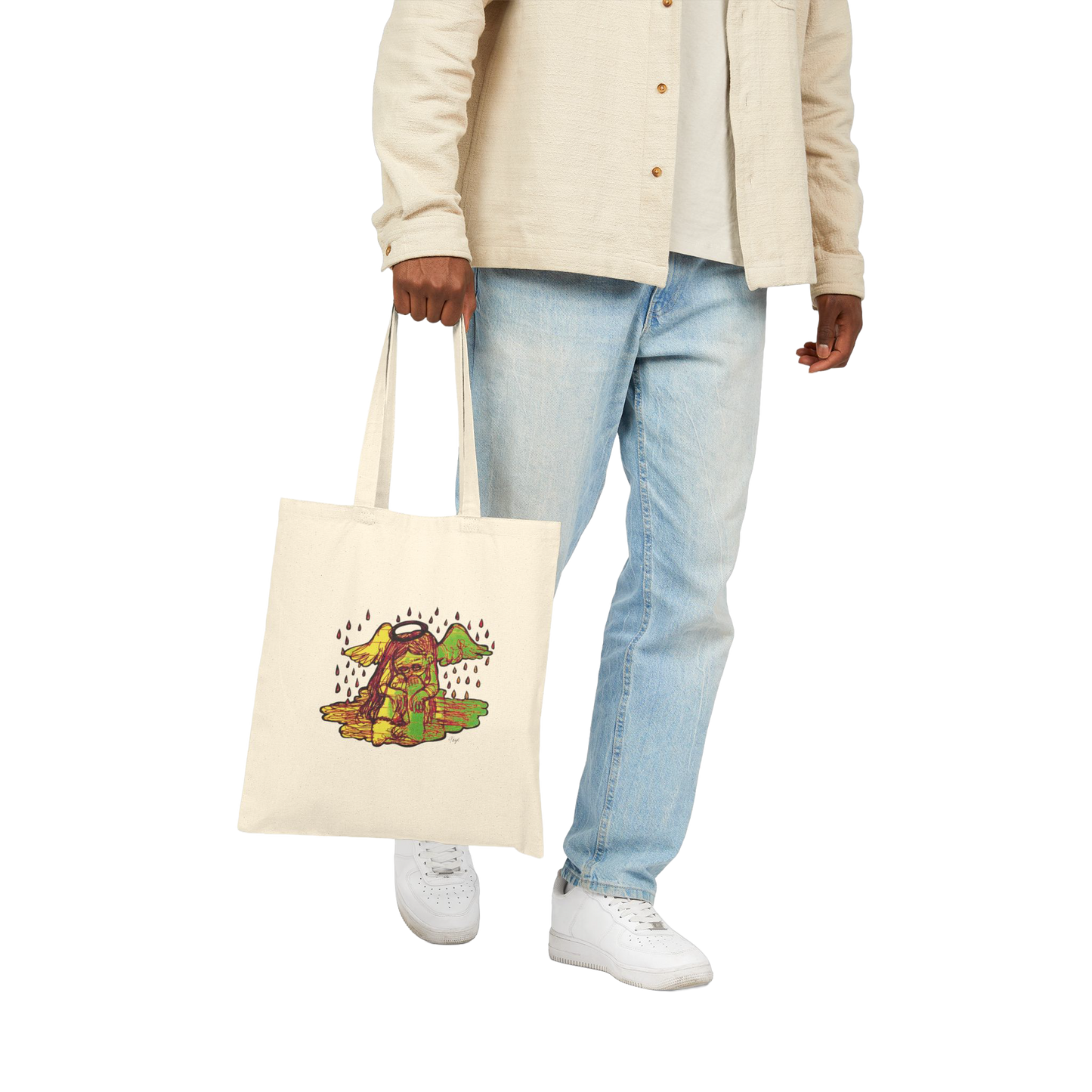"INTIMACY ANGEL" (2019) Cotton Tote Bag
