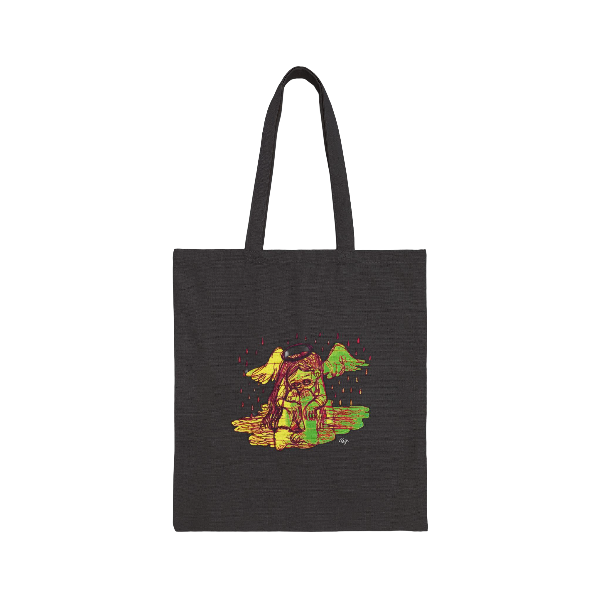 "INTIMACY ANGEL" (2019) Cotton Tote Bag