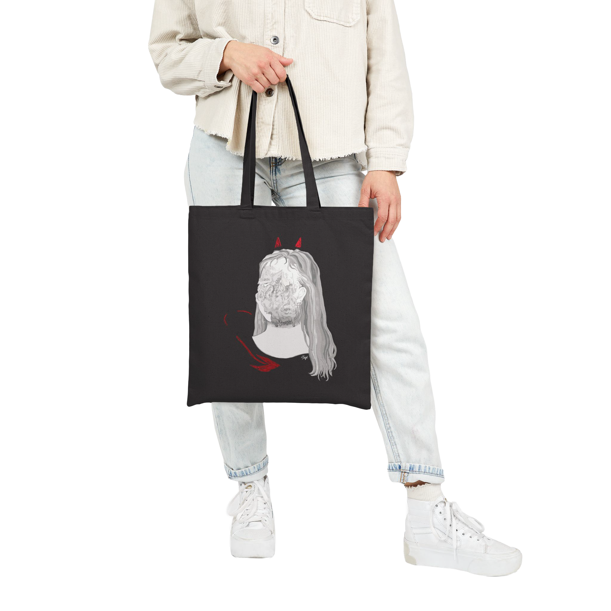 "BLOWN AWAY" (2019) Cotton Tote Bag