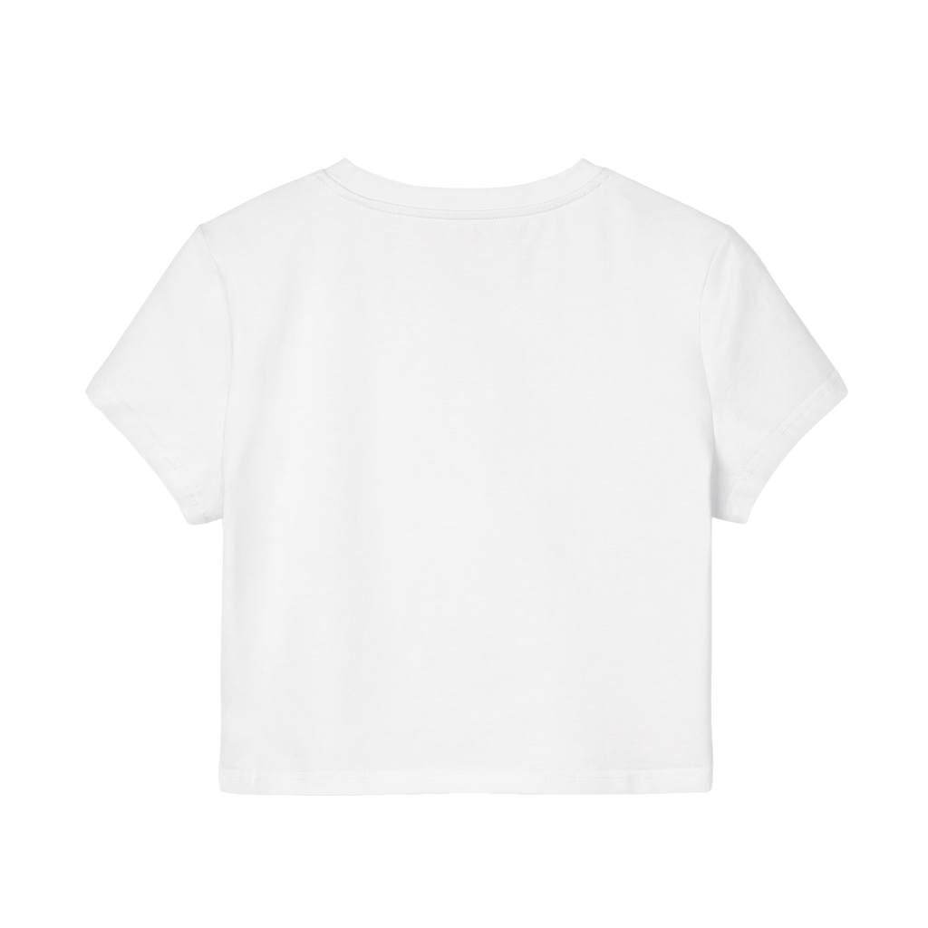 "FALSE IDOL" (2018) Cropped Cotton Tee