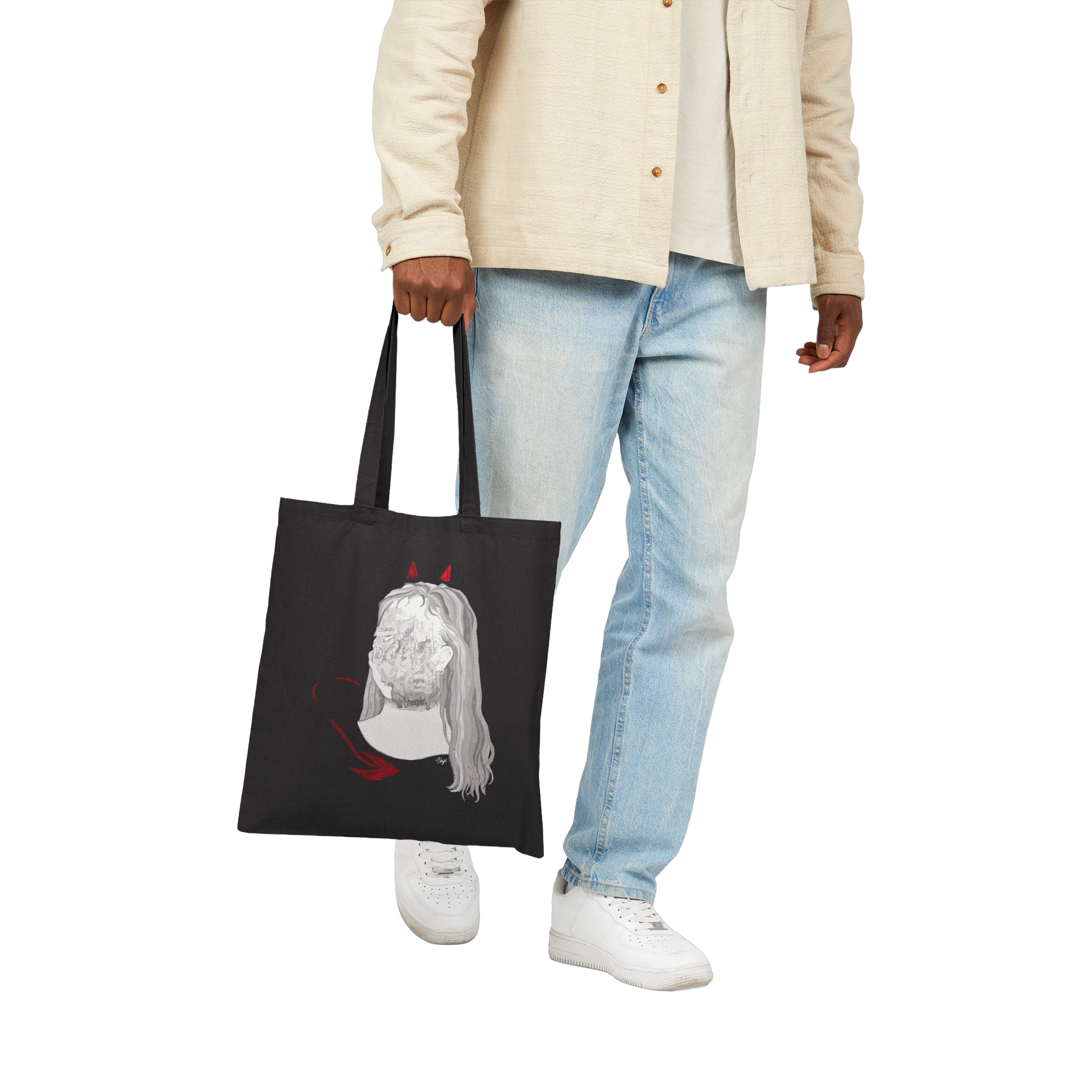 "BLOWN AWAY" (2019) Cotton Tote Bag