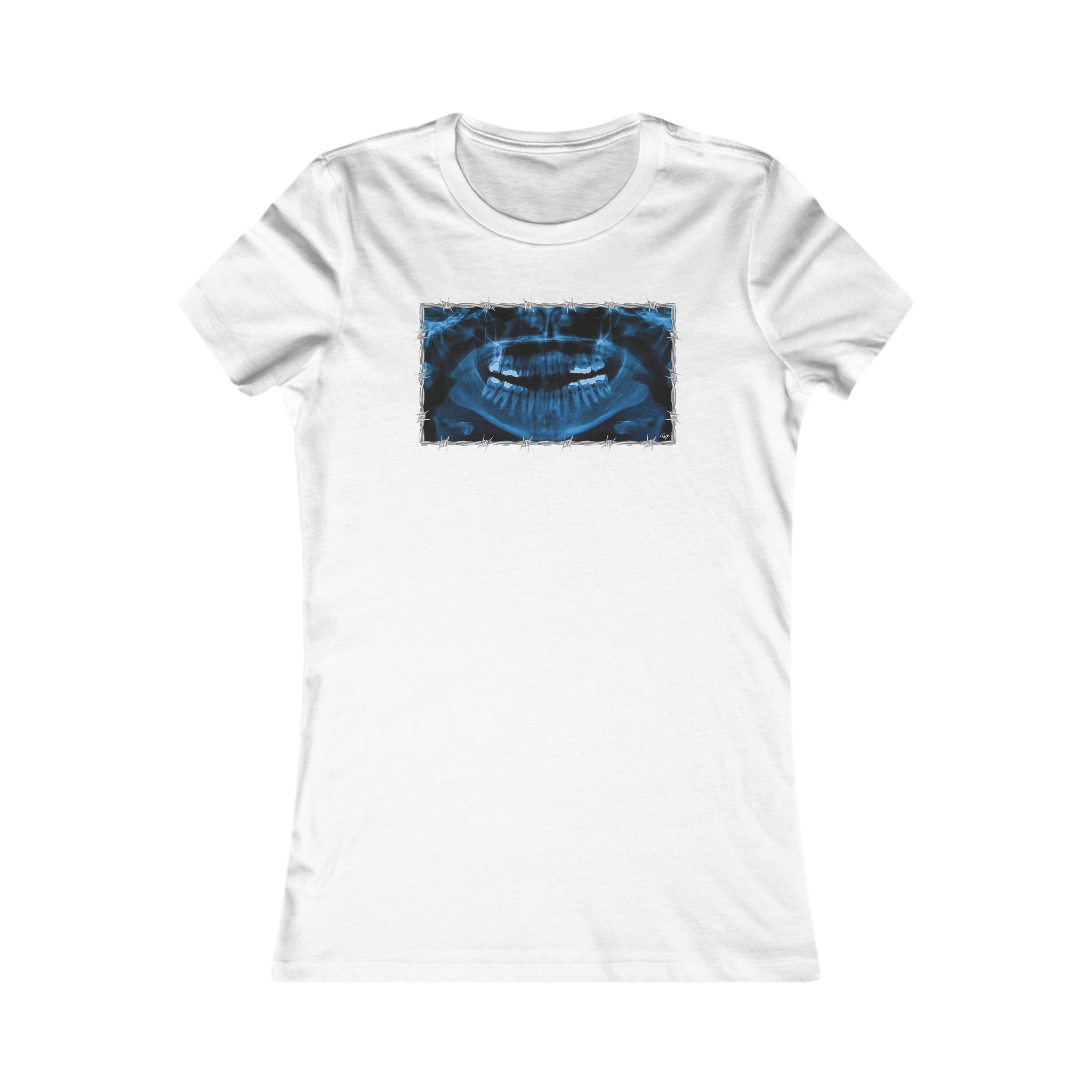"NOVOCAINE" (2019) Femme-Fit Cotton Crew Tee