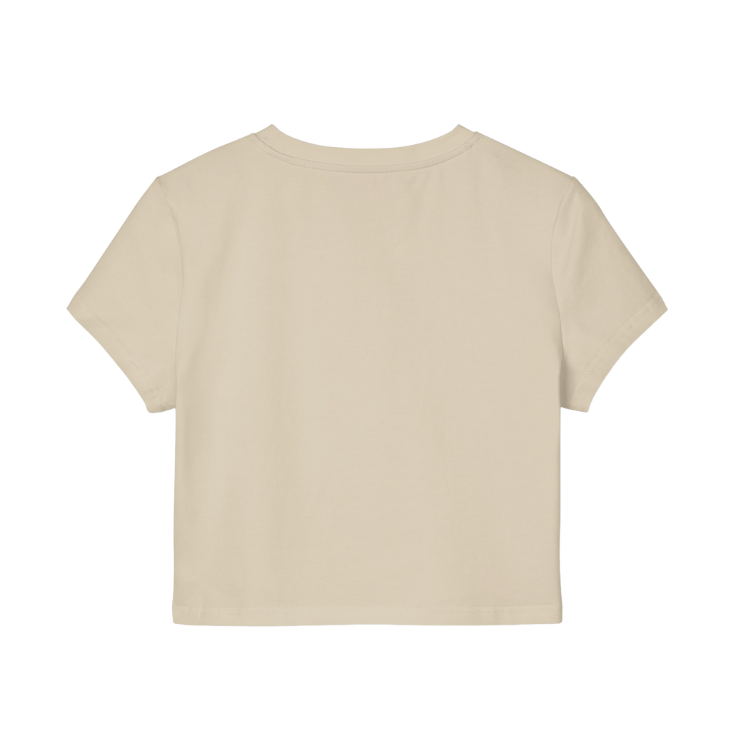 "FALSE IDOL" (2018) Cropped Cotton Tee