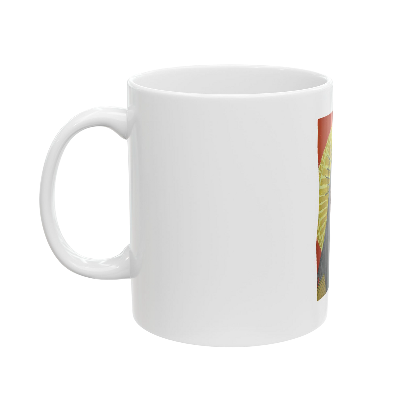 "FALSE IDOL" (2018) 11oz White Ceramic Mug