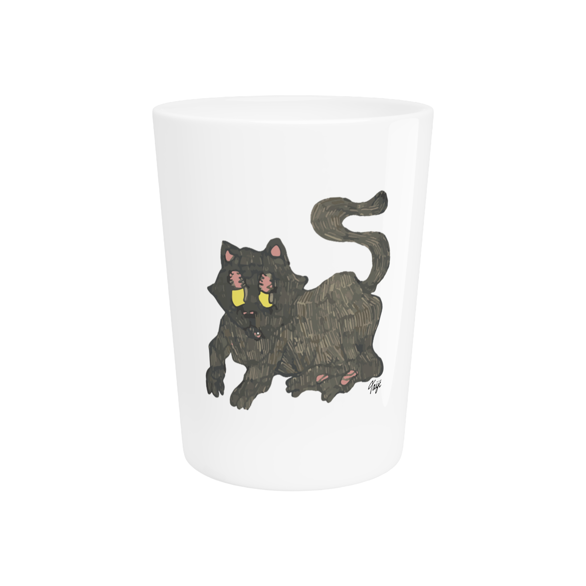 "GATO" (2019) Ceramic Shot Glass