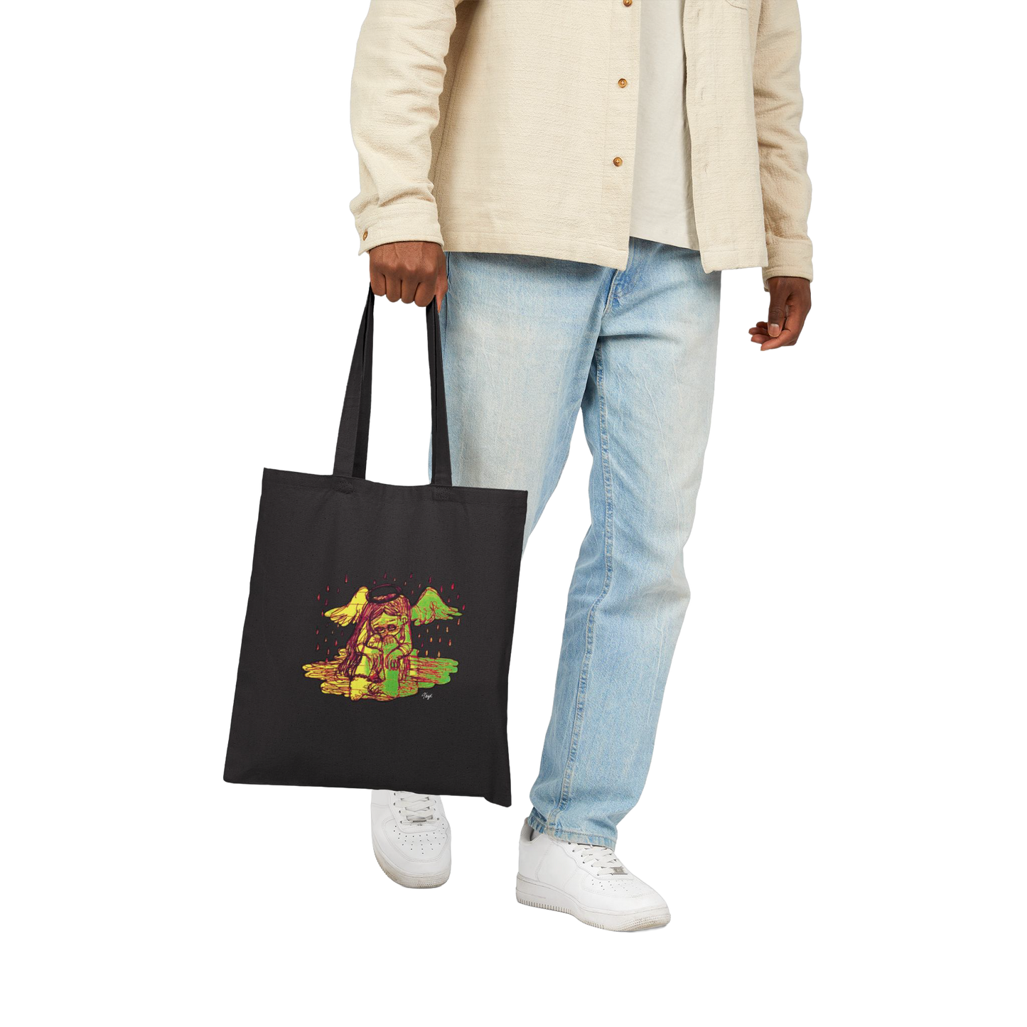 "INTIMACY ANGEL" (2019) Cotton Tote Bag