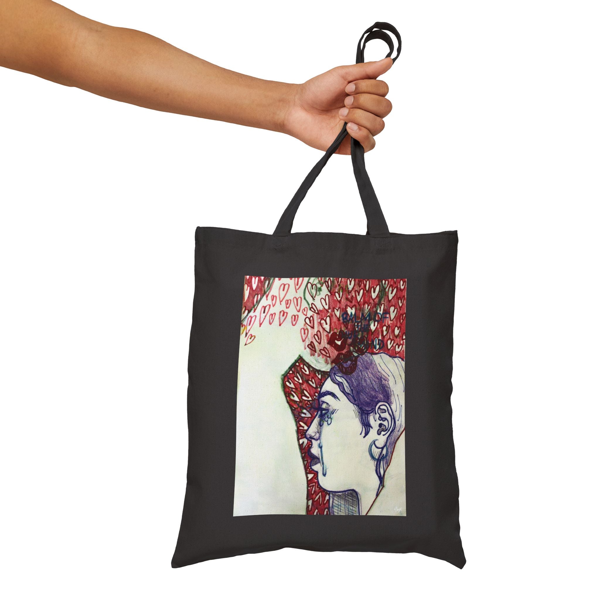 "BALM OF THE HURT MIND" (2019) Cotton Tote Bag