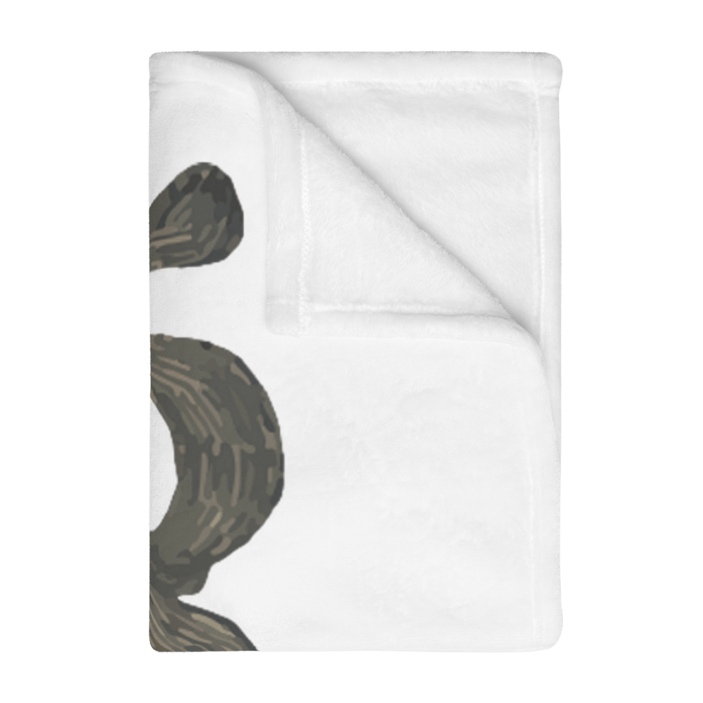 "GATO" (2019) Velveteen Microfiber Blanket