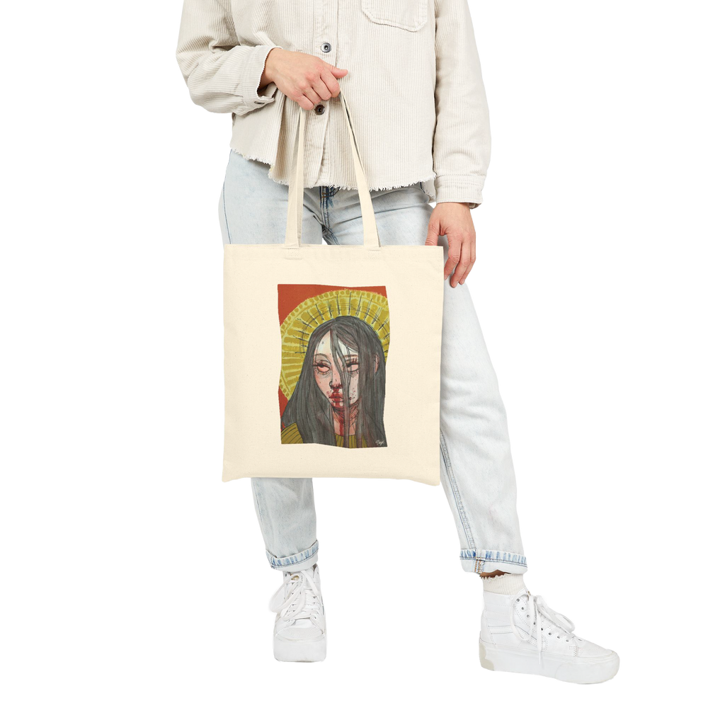 "FALSE IDOL" (2018) Cotton Tote Bag