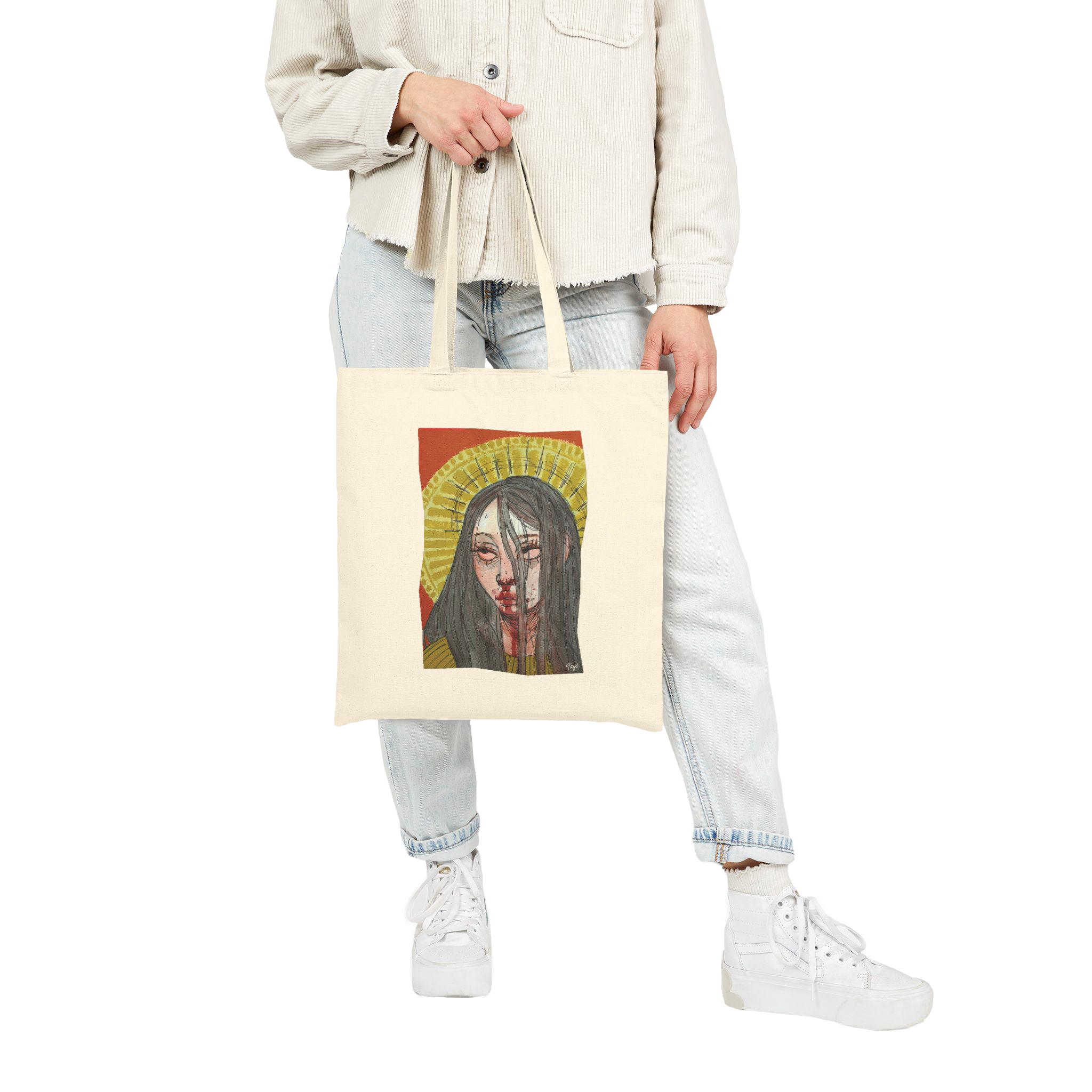 "FALSE IDOL" (2018) Cotton Tote Bag